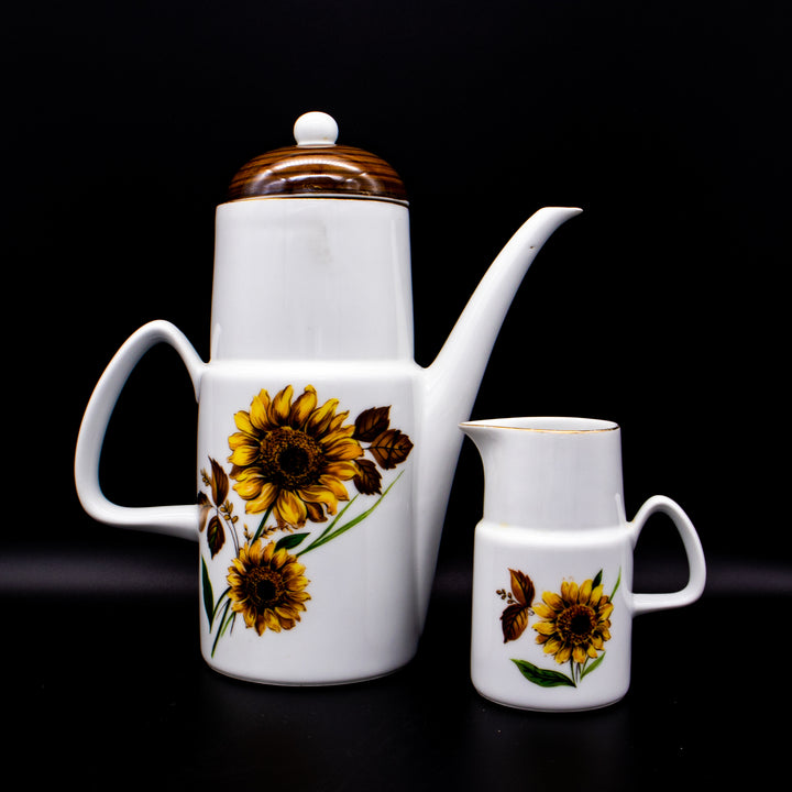 EPIAG Kaffeeset Sonnenblume, Seitenansicht