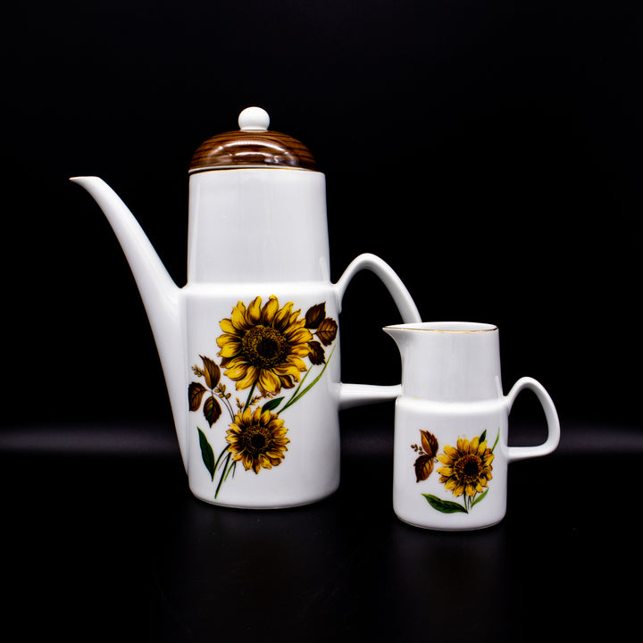 EPIAG Kaffeeset Sonnenblume, Seitenansicht rechts