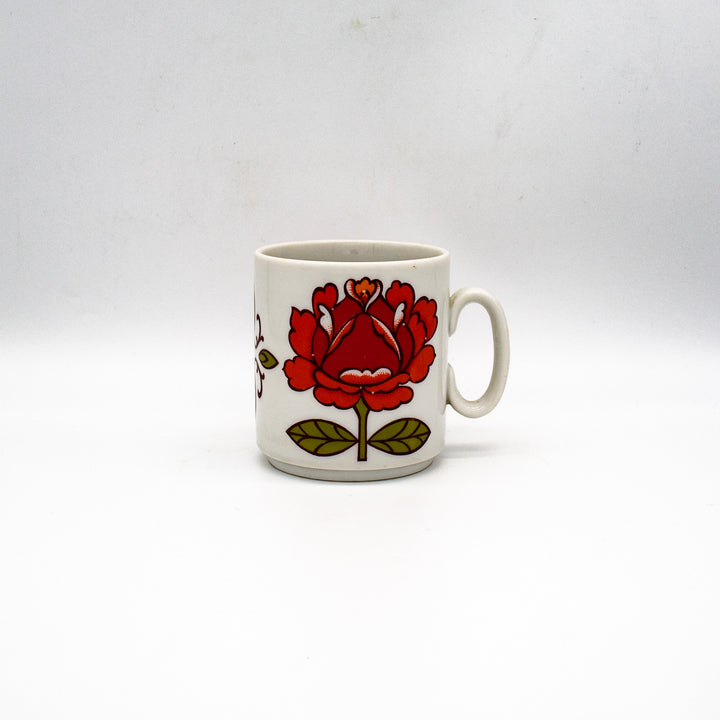 Kaffeehäferl Rose, Seitenansicht links