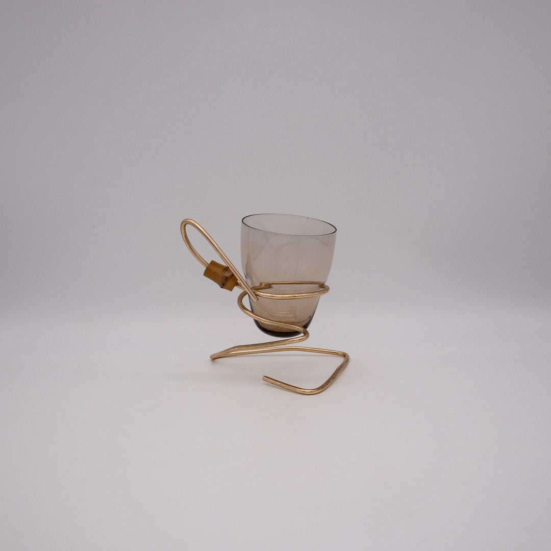 Rauchglas Solettihalter, Seitenansicht links
