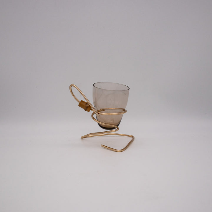 Rauchglas Solettihalter, Seitenansicht links