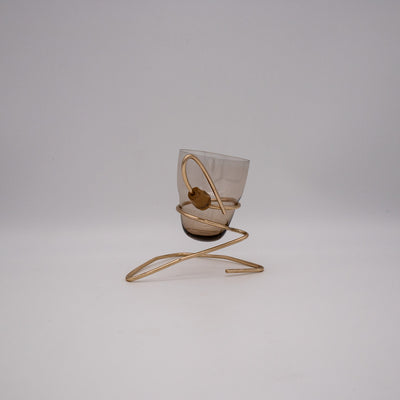 Rauchglas Solettihalter, Rückseite