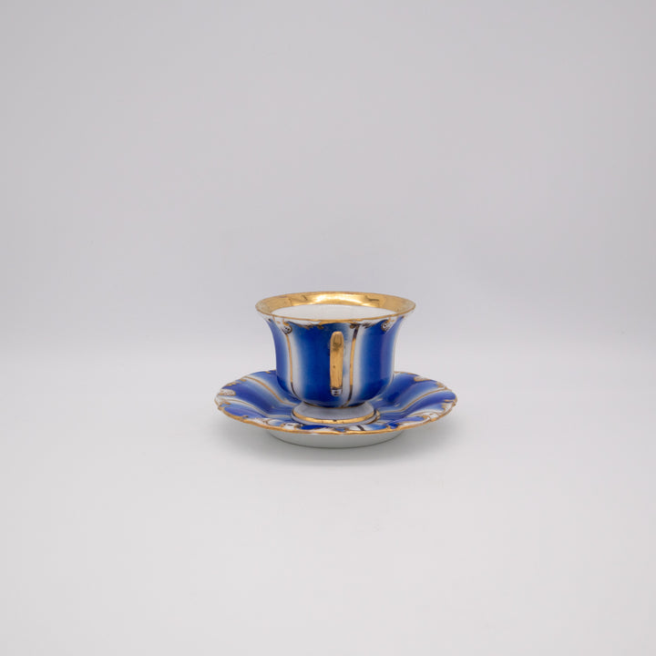Tasse und Untertasse von  Portheim & Sohn, Rückseite