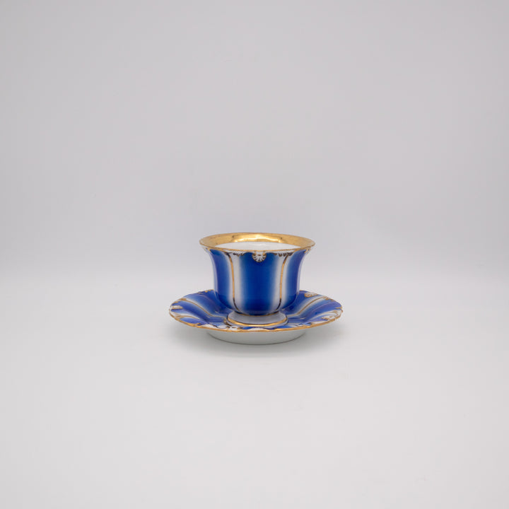 Tasse und Untertasse von  Portheim & Sohn, Vorderseite