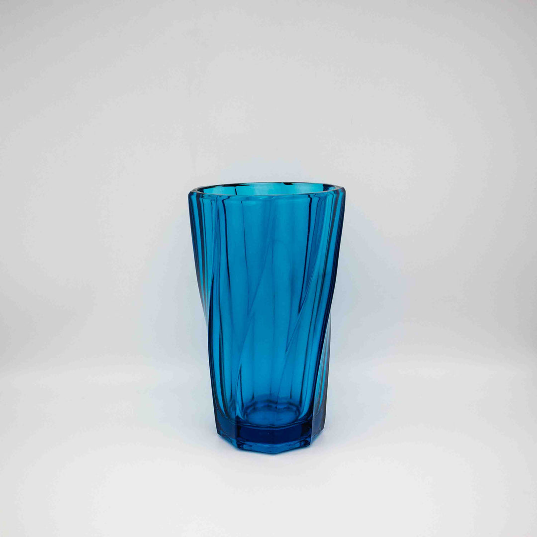 Vase Azurblau, Seitenansicht rechts