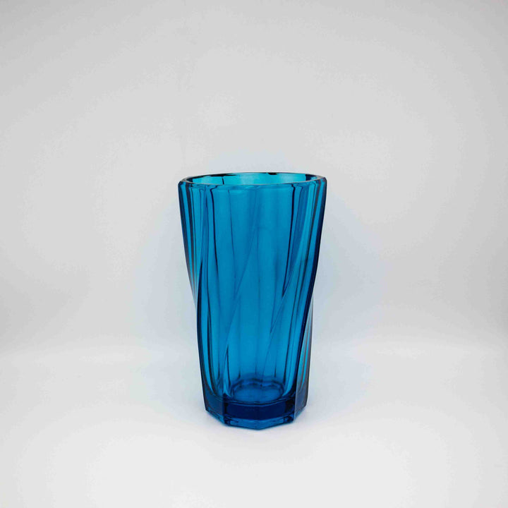 Vase Azurblau, Seitenansicht rechts