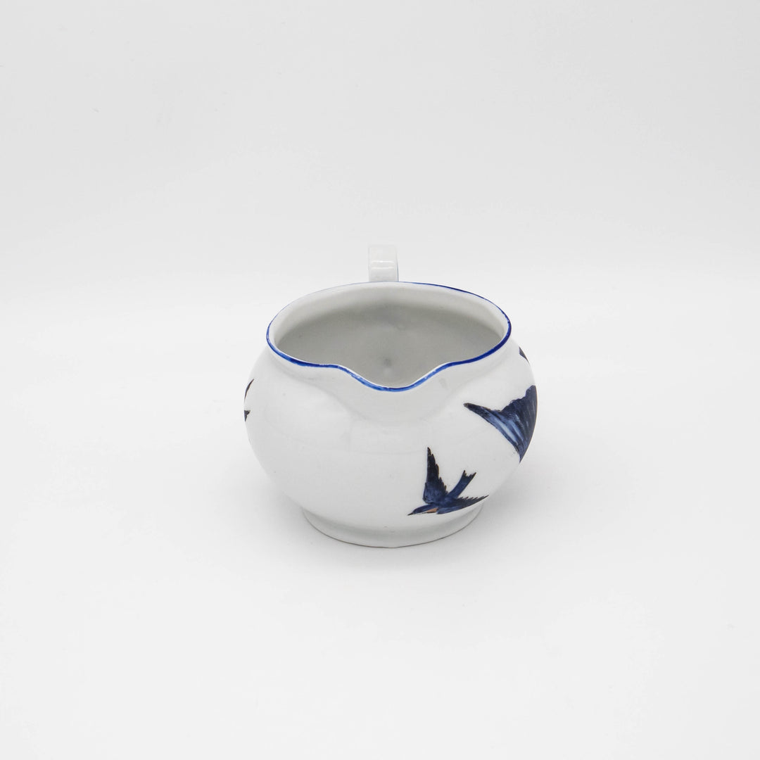 Milchkännchen Blue Bird, Vorderseite