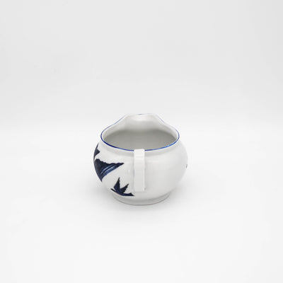 Milchkännchen Blue Bird, Rückseite