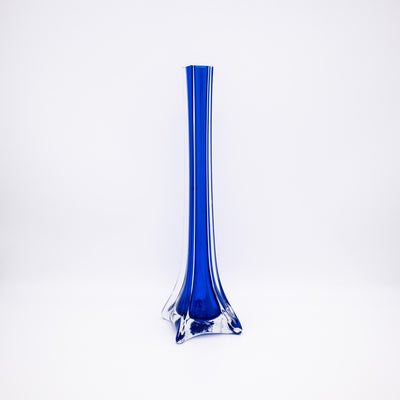Blaue Solifleur Vase, Vorderseite