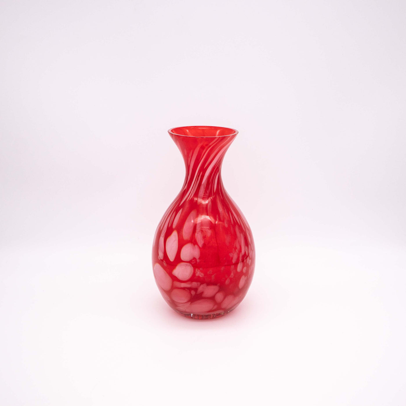 Marmorierte Vase, Seitenansicht rechts