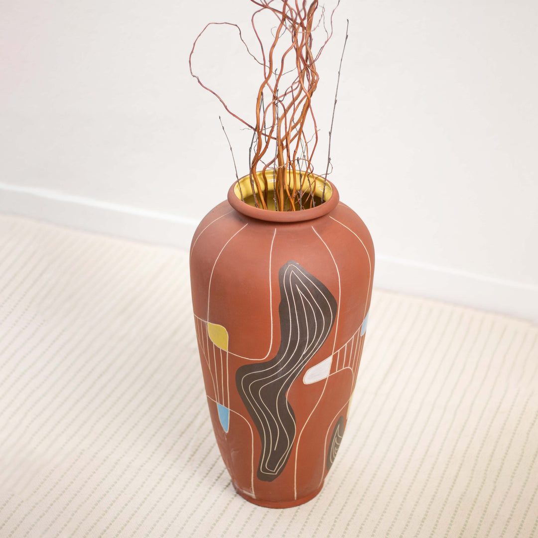 Bodenvase Brasil von Bodo Mans, Rückseite