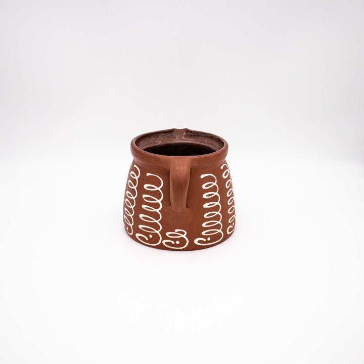 Krugvase, Rückseite