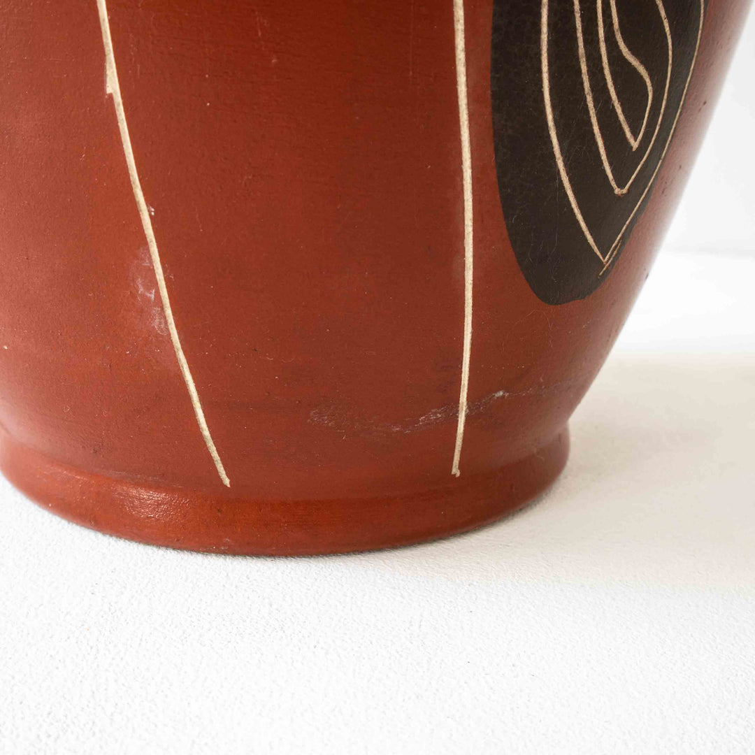 Bodenvase Brasil von Bodo Mans, Detailansicht Fuß